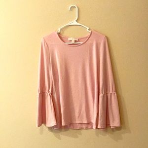 Women’s Long Sleeve Top-Pink